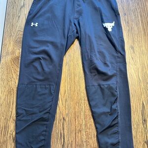 Under Armour Mens Black Joggers with Logo